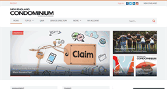 Desktop Screenshot of newenglandcondo.com